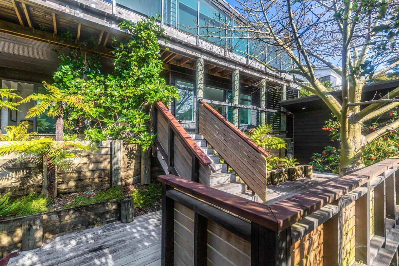 Taonga With Sea Views By Waiheke Unlimited Villa Oneroa Buitenkant foto