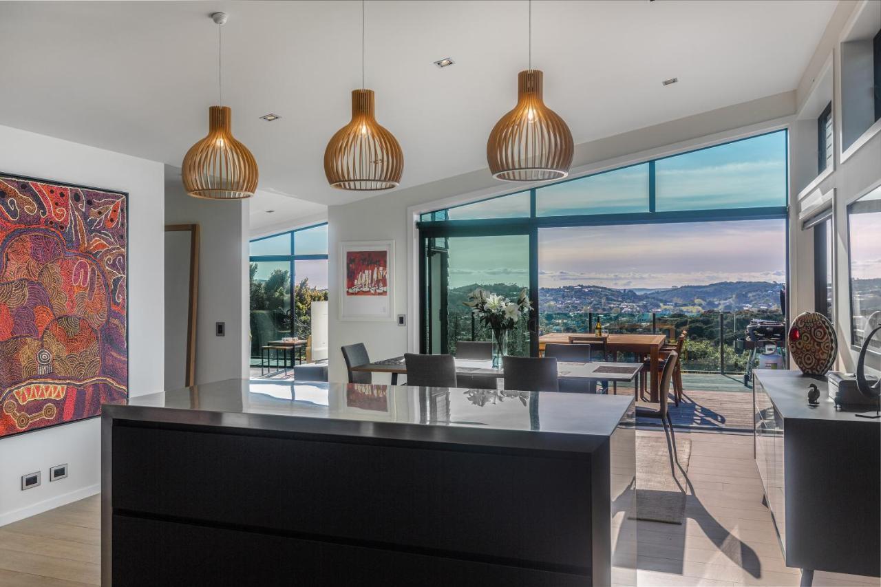 Taonga With Sea Views By Waiheke Unlimited Villa Oneroa Buitenkant foto